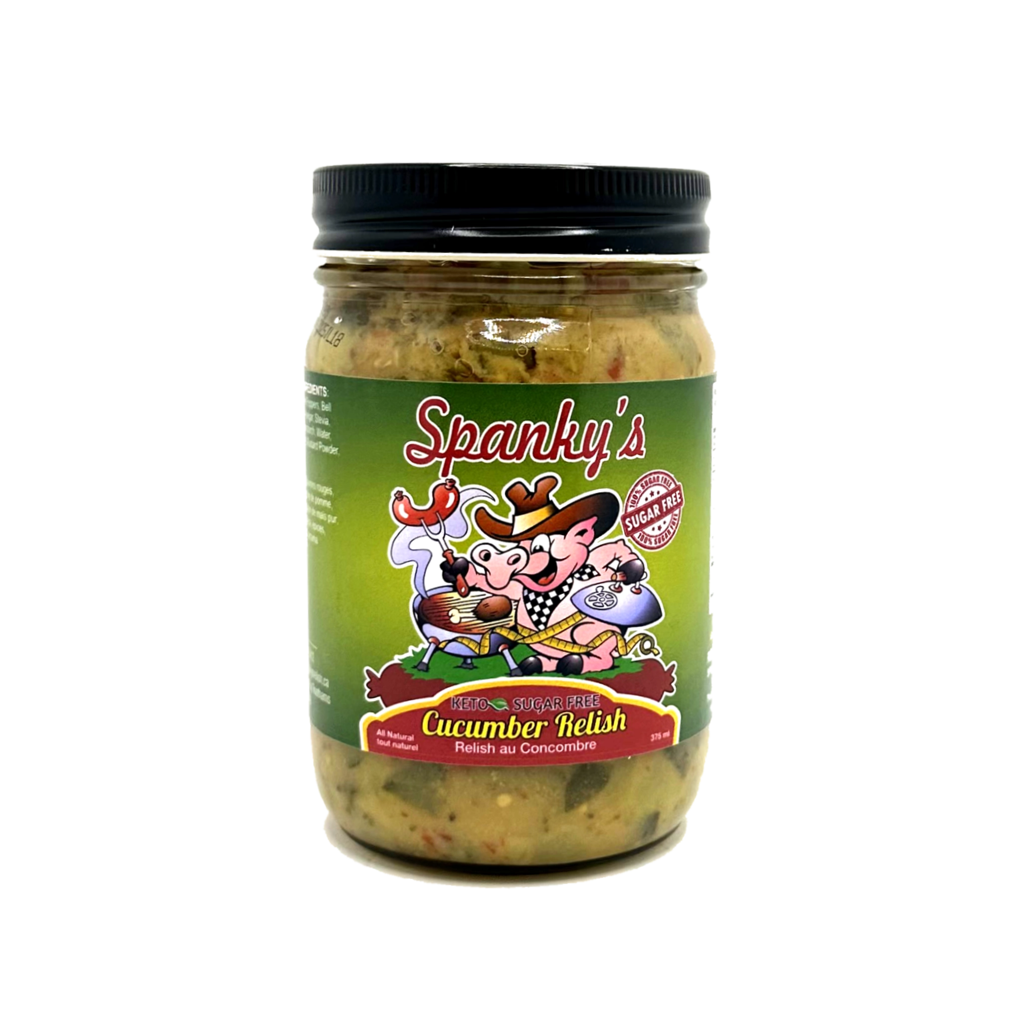 Spanky's Keto Cucumber Relish